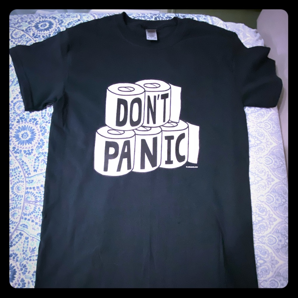 Don’t Panic T-shirt!!!!!!